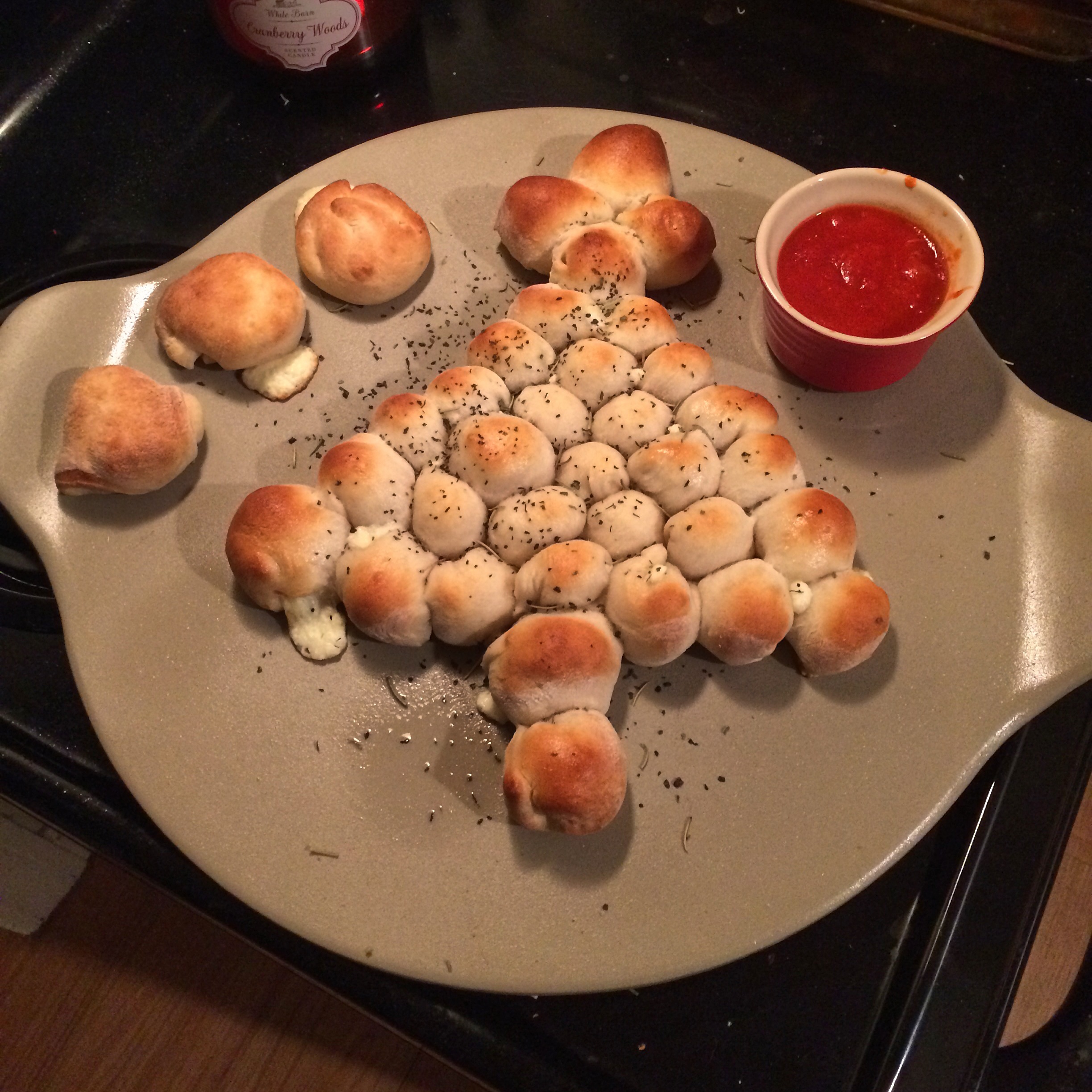 Christmas Tree Pizza Bites Roni's Blog